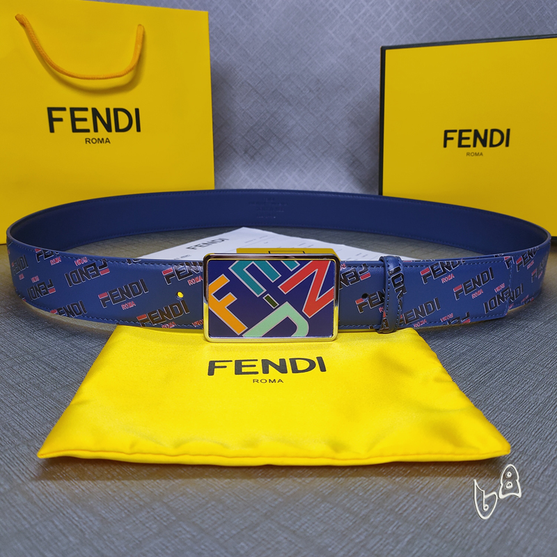 Fendi belt 38mmX80-125cm lb  (16)