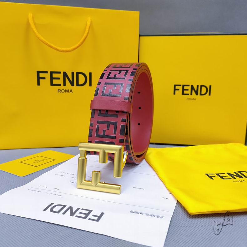 Fendi belt 38mmX80-125cm lb  (5)