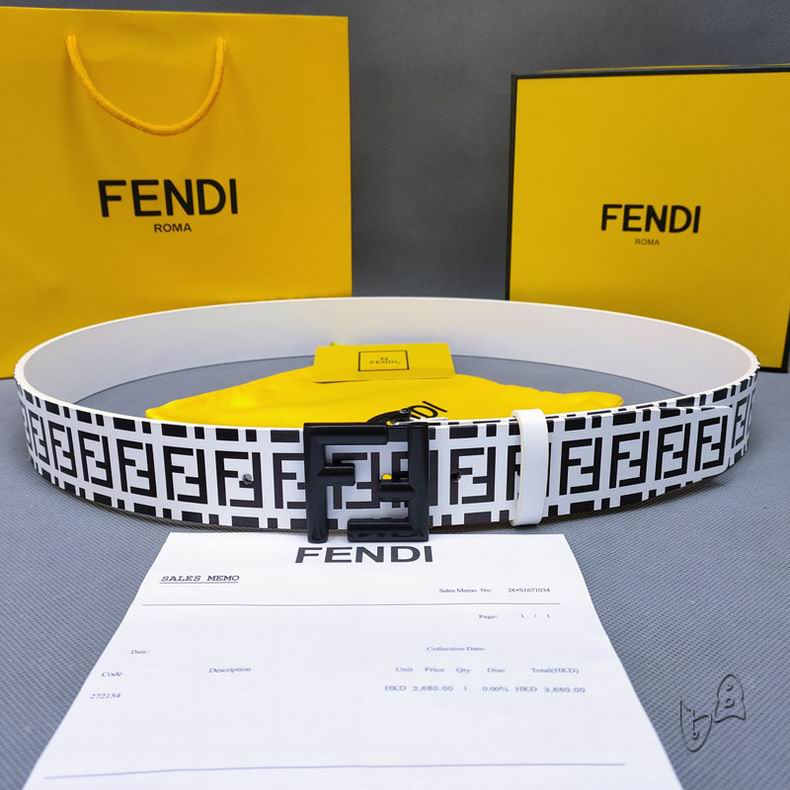 Fendi belt 38mmX80-125cm lb  (7)