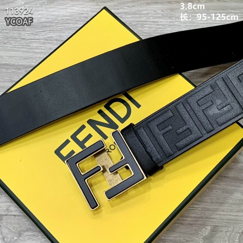 Fendi belt 38mmX95-125cm 8L (10)