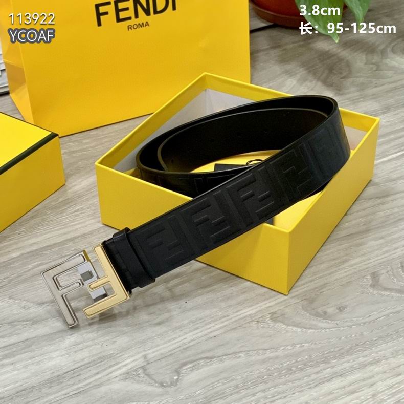 Fendi belt 38mmX95-125cm 8L (2)