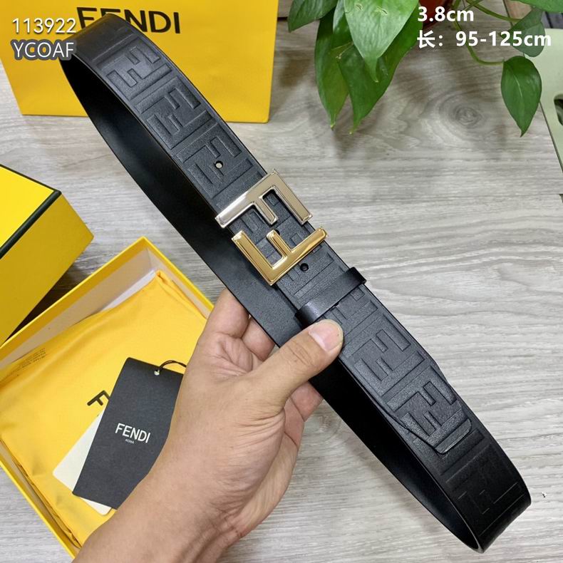 Fendi belt 38mmX95-125cm 8L (4)