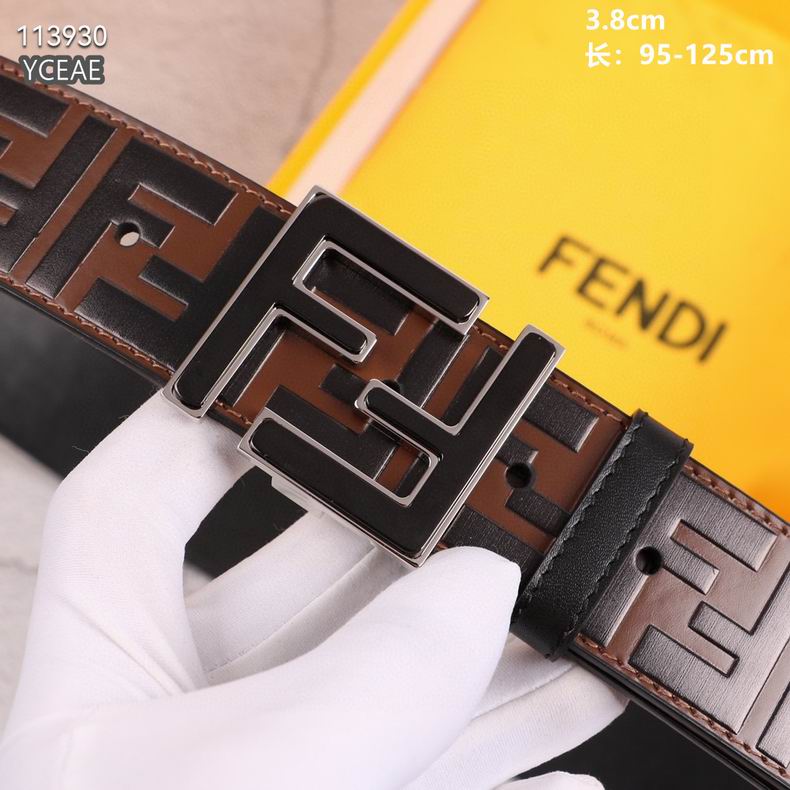 Fendi belt 38mmX95-125cm 8L (4)