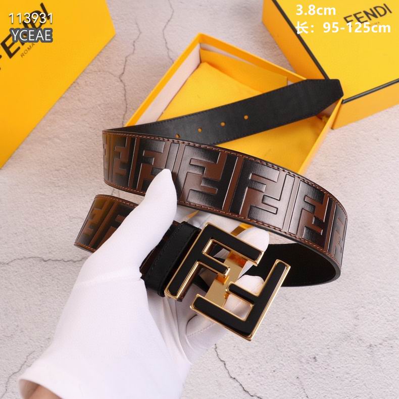 Fendi belt 38mmX95-125cm 8L (6)