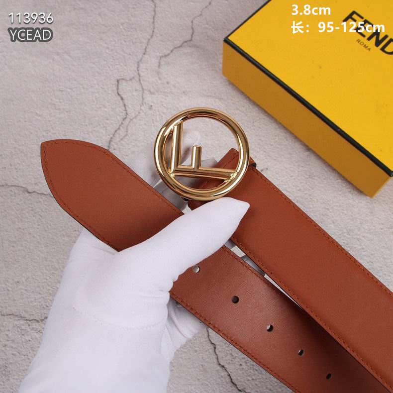 Fendi belt 38mmX95-125cm 8L  (2)