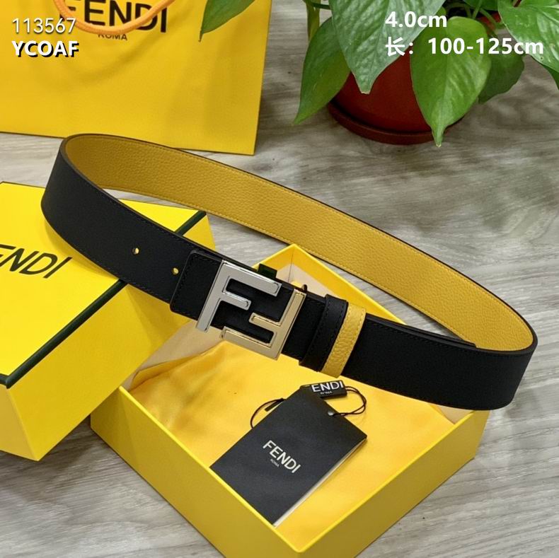 Fendi belt 40mmX100-125cm 8L (4)