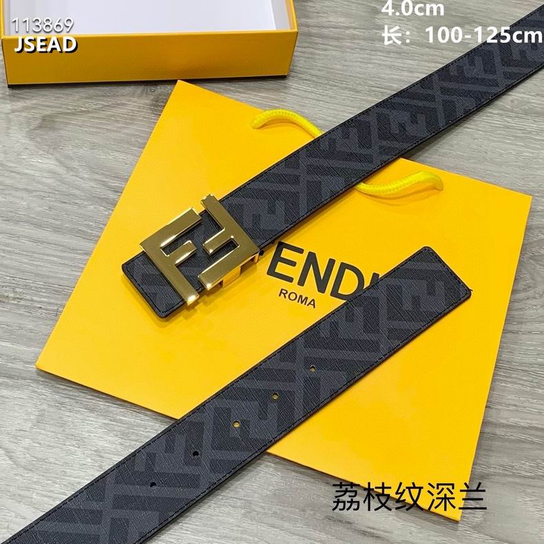 Fendi belt 40mmX100-125cm 8L (4)