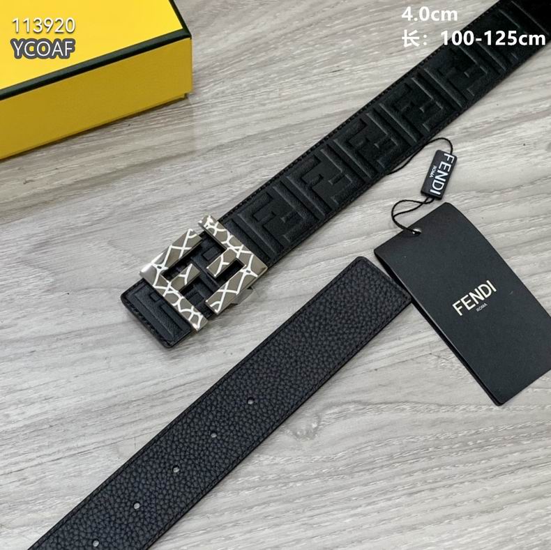Fendi belt 40mmX100-125cm 8L (6)