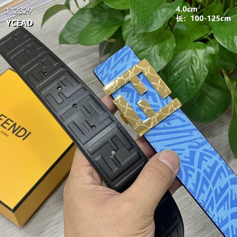 Fendi belt 40mmX100-125cm 8L (8)