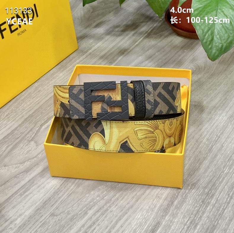 Fendi belt 40mmX100-125cm 8L (8)