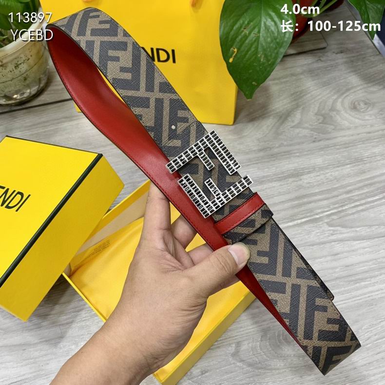 Fendi belt 40mmX100-125cm 8L (8)