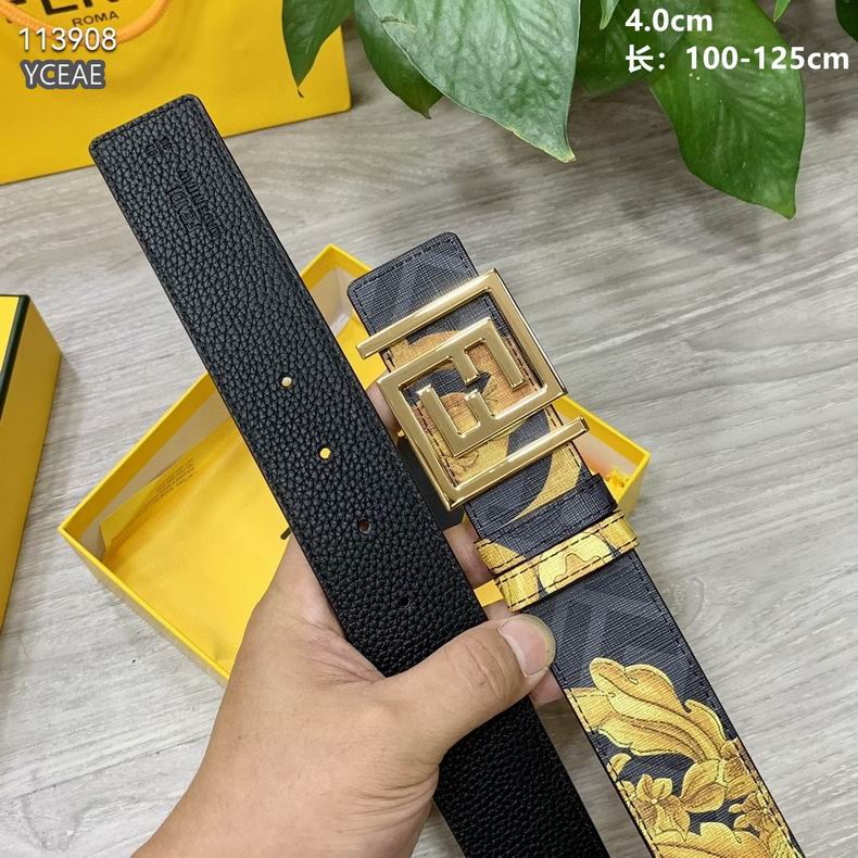 Fendi belt 40mmX100-125cm 8L (8)