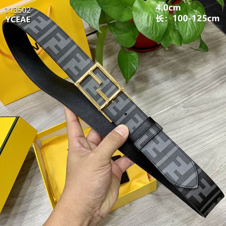 Fendi belt 40mmX100-125cm 8L (8)