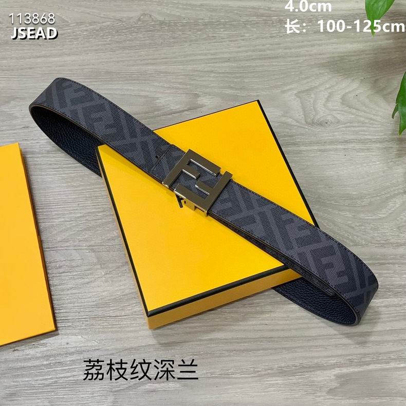 Fendi belt 40mmX100-125cm 8L (8)