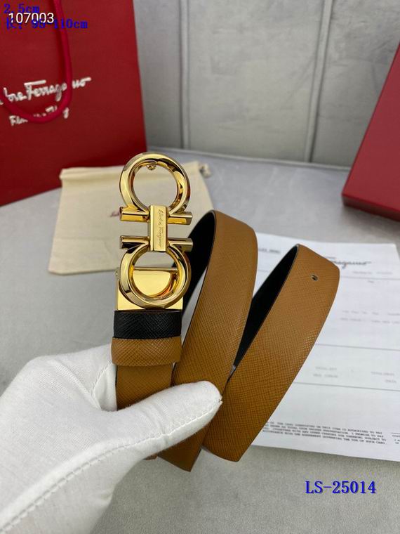 Ferragamo Belt 25mm 95-110cm 8L (19)