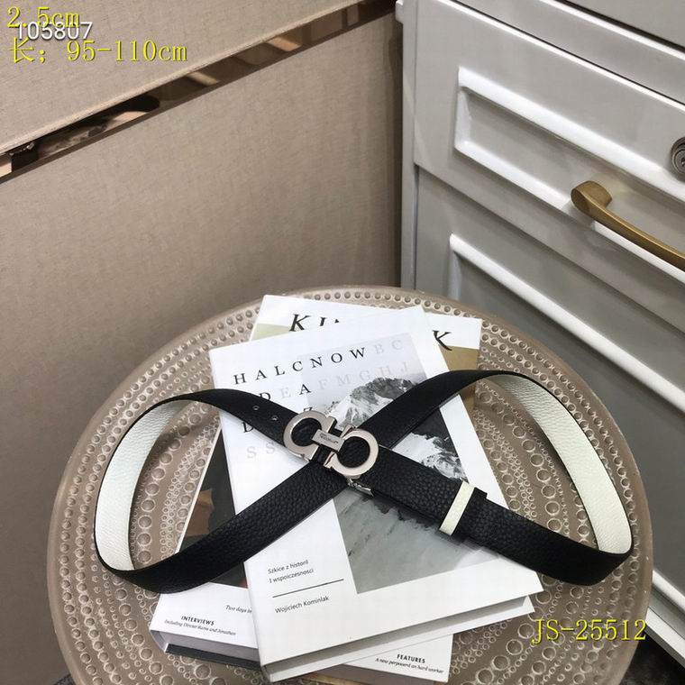 Ferragamo Belt 25mm 95-110cm 8L (31)