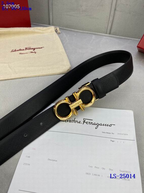 Ferragamo Belt 25mm 95-110cm 8L (9)