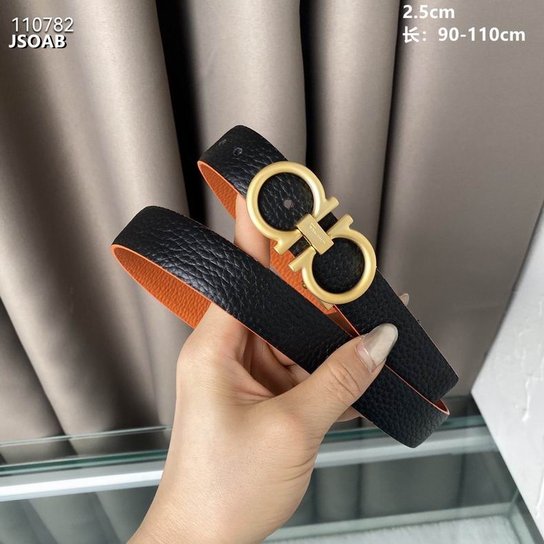 Ferragamo Belt 25mmX90-110cm 8L  (15)