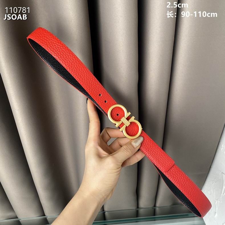 Ferragamo Belt 25mmX90-110cm 8L  (6)