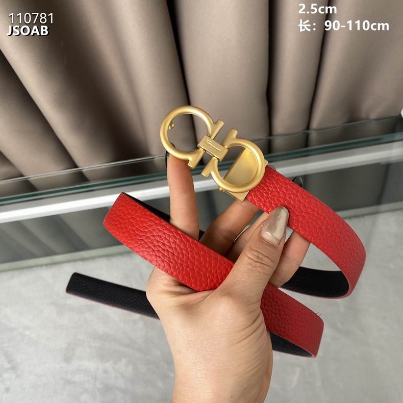 Ferragamo Belt 25mmX90-110cm 8L  (8)