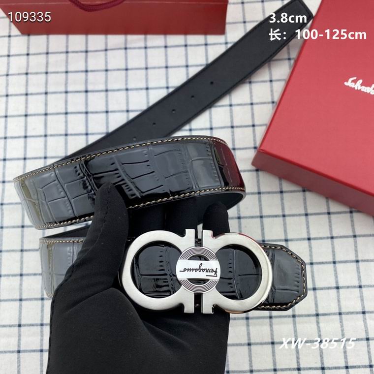 Ferragamo Belt 38mmX100-125CM  (2)