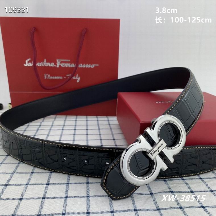 Ferragamo Belt 38mmX100-125CM  (2)