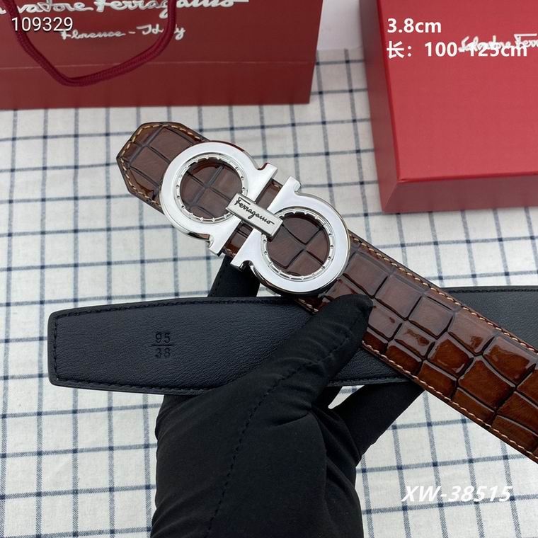 Ferragamo Belt 38mmX100-125CM  (2)