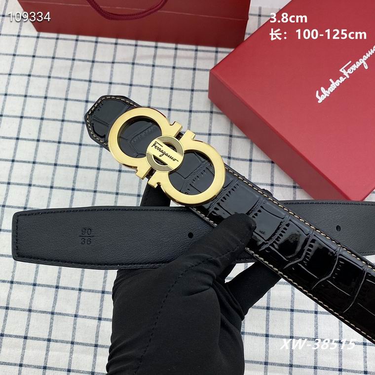 Ferragamo Belt 38mmX100-125CM  (5)