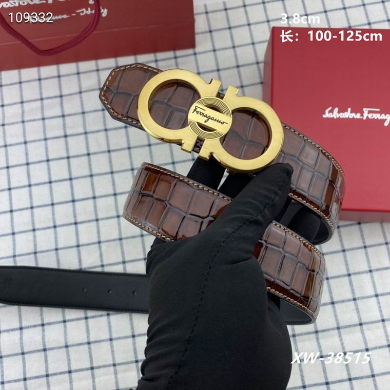 Ferragamo Belt 38mmX100-125CM  (6)