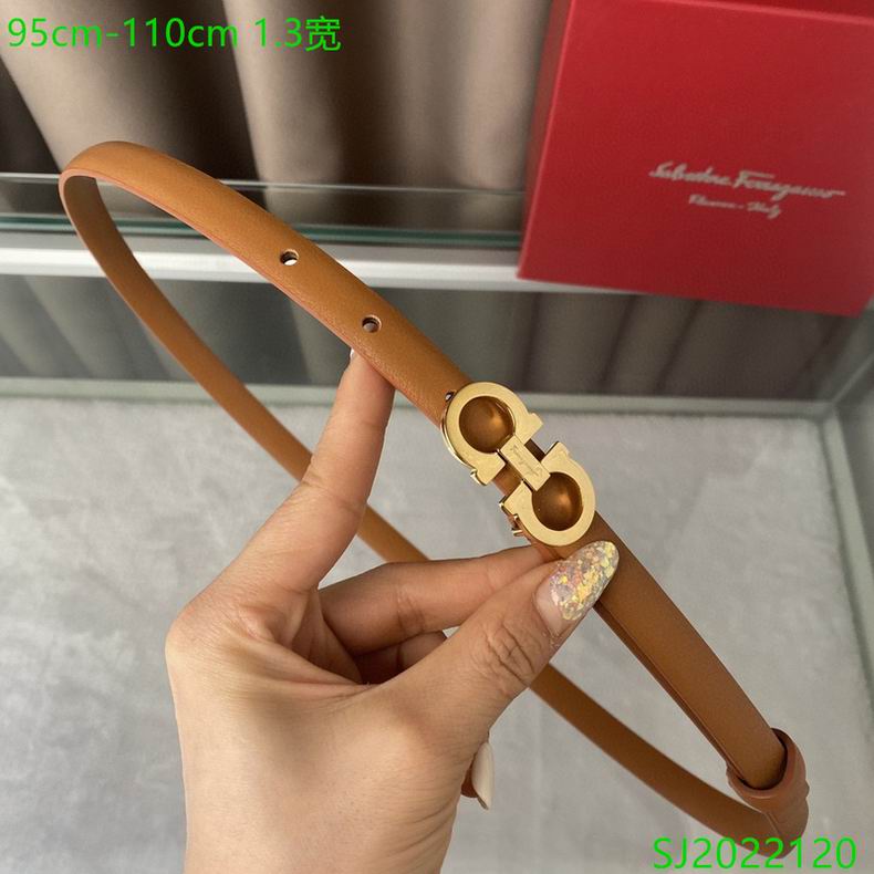 Ferragamo belt 13mmX95-110cm 7D (14)