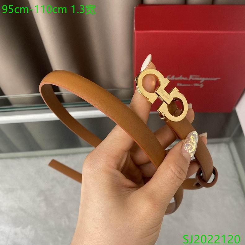 Ferragamo belt 13mmX95-110cm 7D (15)