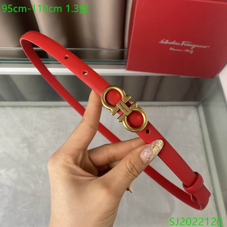 Ferragamo belt 13mmX95-110cm 7D (8)
