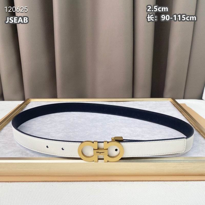 Ferragamo belt 25mmX90-115cm 8L (8)