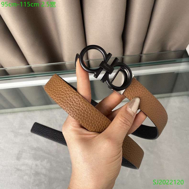 Ferragamo belt 25mmX95-115cm 7D (13)