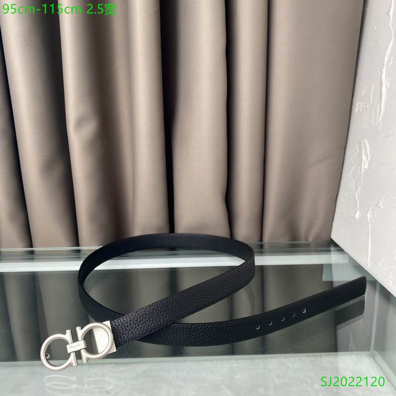 Ferragamo belt 25mmX95-115cm 7D (22)
