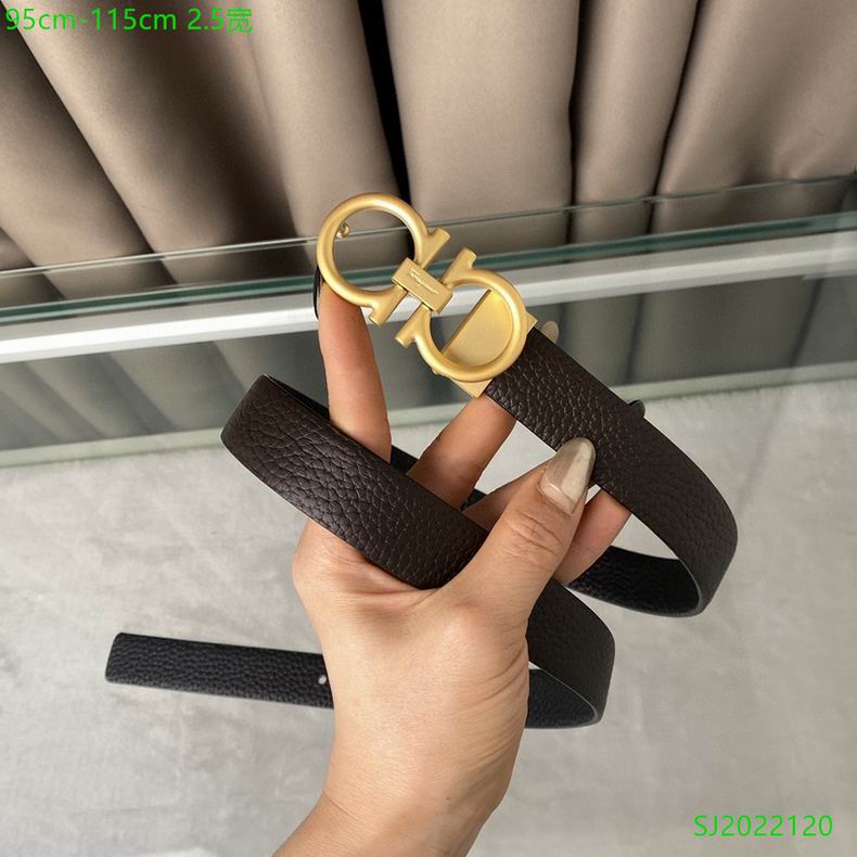 Ferragamo belt 25mmX95-115cm 7D (3)