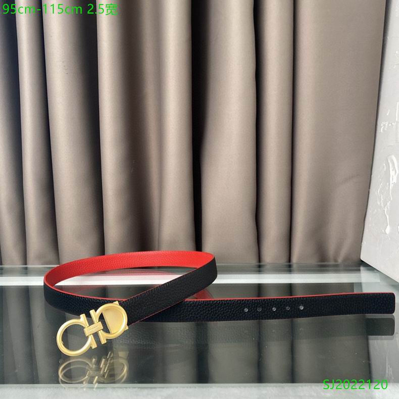 Ferragamo belt 25mmX95-115cm 7D (7)