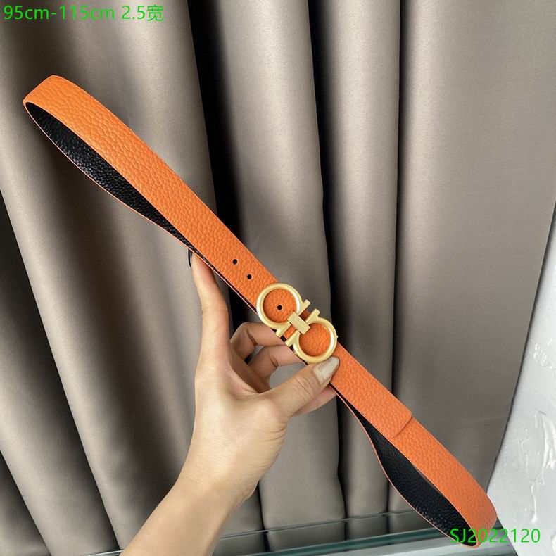 Ferragamo belt 25mmX95-115cm 7D (8)
