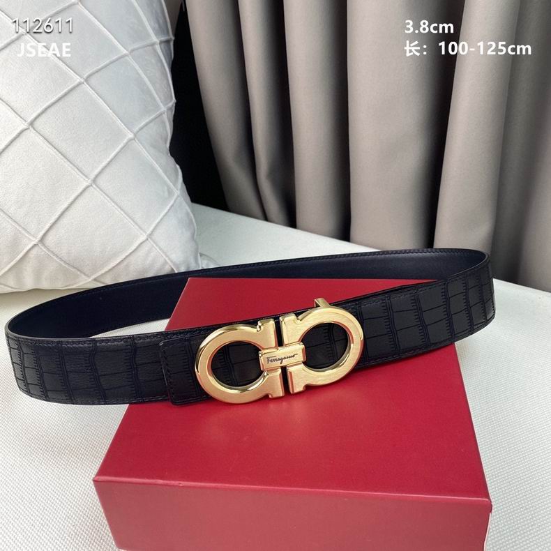 Ferragamo belt 38mmX100-125cm 8L (8)