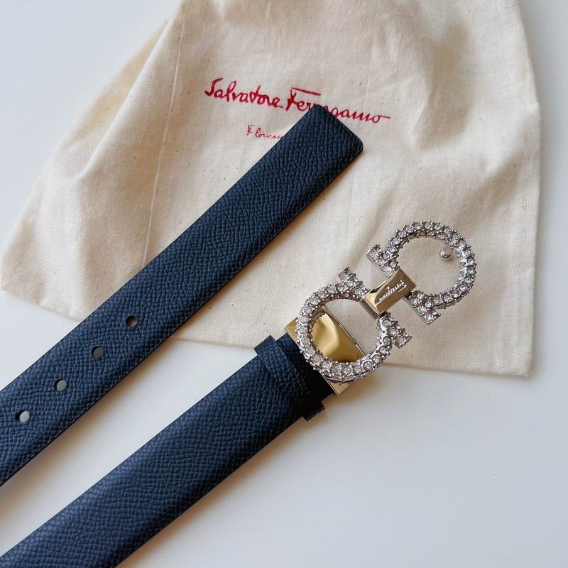 Ferreagamo belt 25mmX95-110cm 7D  (3)