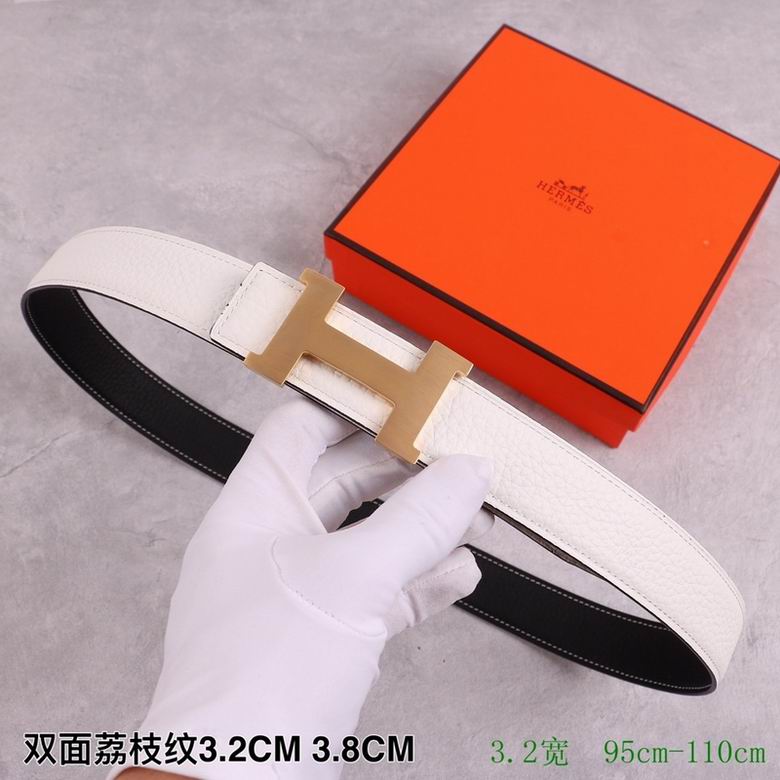 Hermes Belt 32mmX95-110CM 7D  (27)