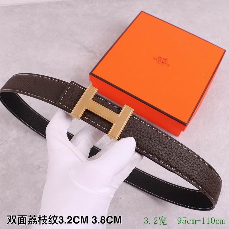 Hermes Belt 32mmX95-110CM 7D  (30)