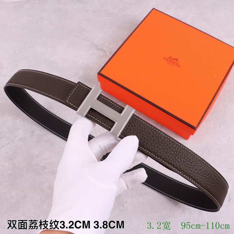 Hermes Belt 32mmX95-110CM 7D  (32)