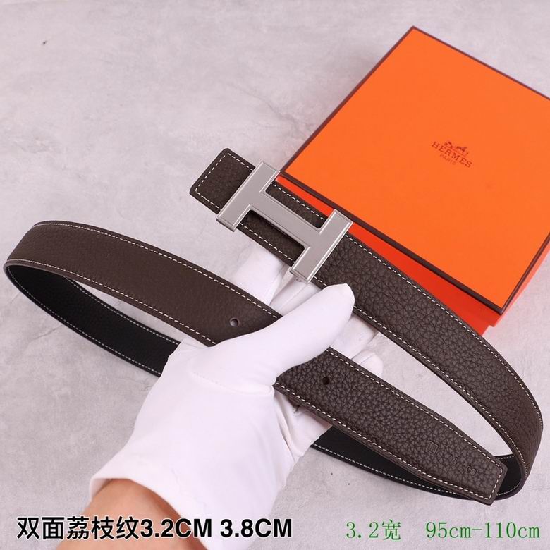 Hermes Belt 32mmX95-110CM 7D  (34)