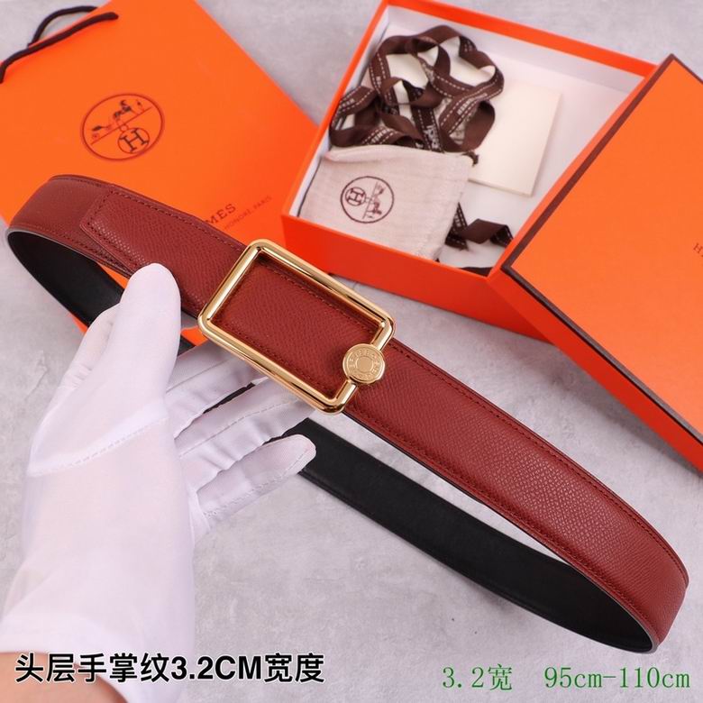 Hermes Belt 32mmX95-110CM 7D  (44)
