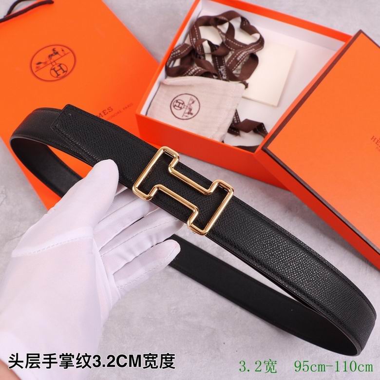 Hermes Belt 32mmX95-110CM 7D  (47)