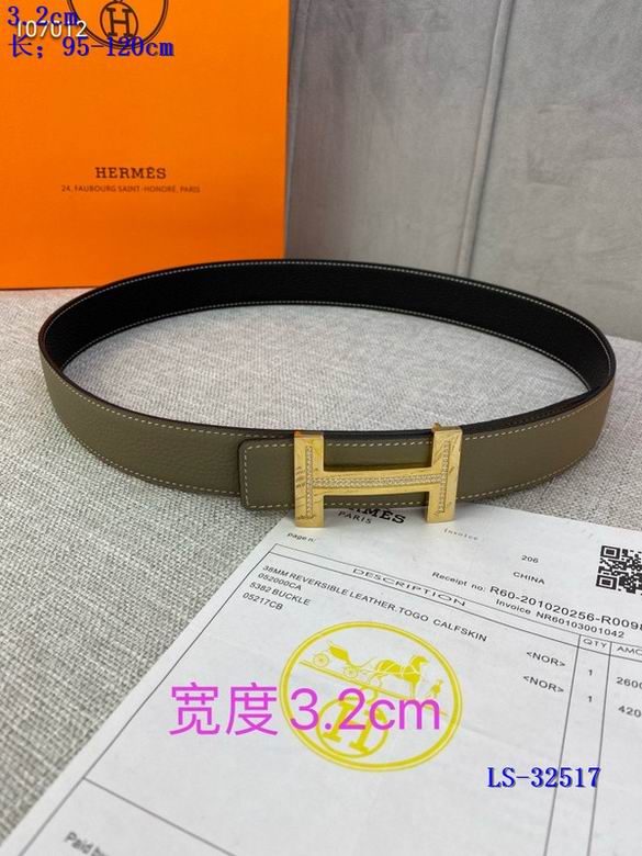Hermes Belt 32mmX95-125CM 8L  (22)