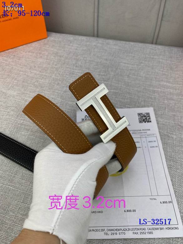 Hermes Belt 32mmX95-125CM 8L  (26)