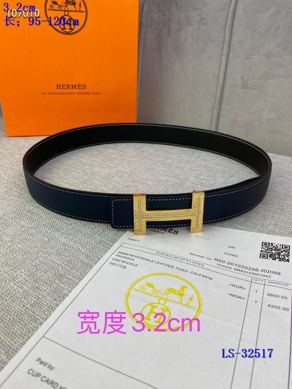 Hermes Belt 32mmX95-125CM 8L  (33)