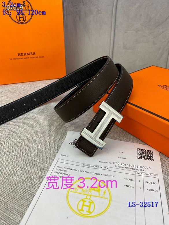 Hermes Belt 32mmX95-125CM 8L  (37)